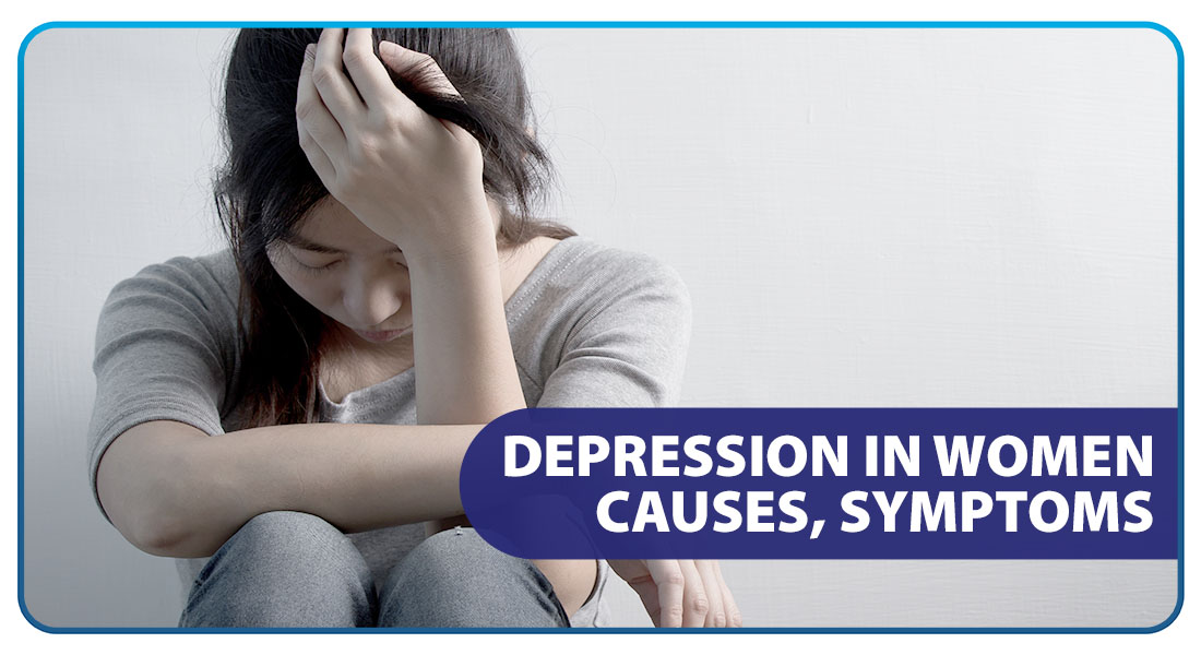 signs of depression in women